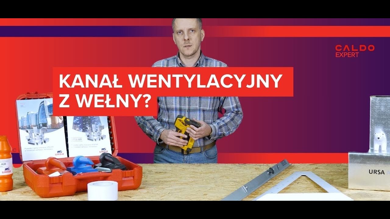 Kanał wentylacyjny z wełny? Alternatywa dla przewodów stalowych l CALDO EXPERT