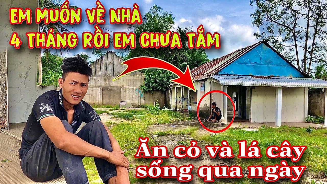 Tiếp cận Thanh Niên Như “ Siêu Mẫu ” Sống Trong Nhà Hoang Ăn Mọi Thứ Để Sống Qua Ngày