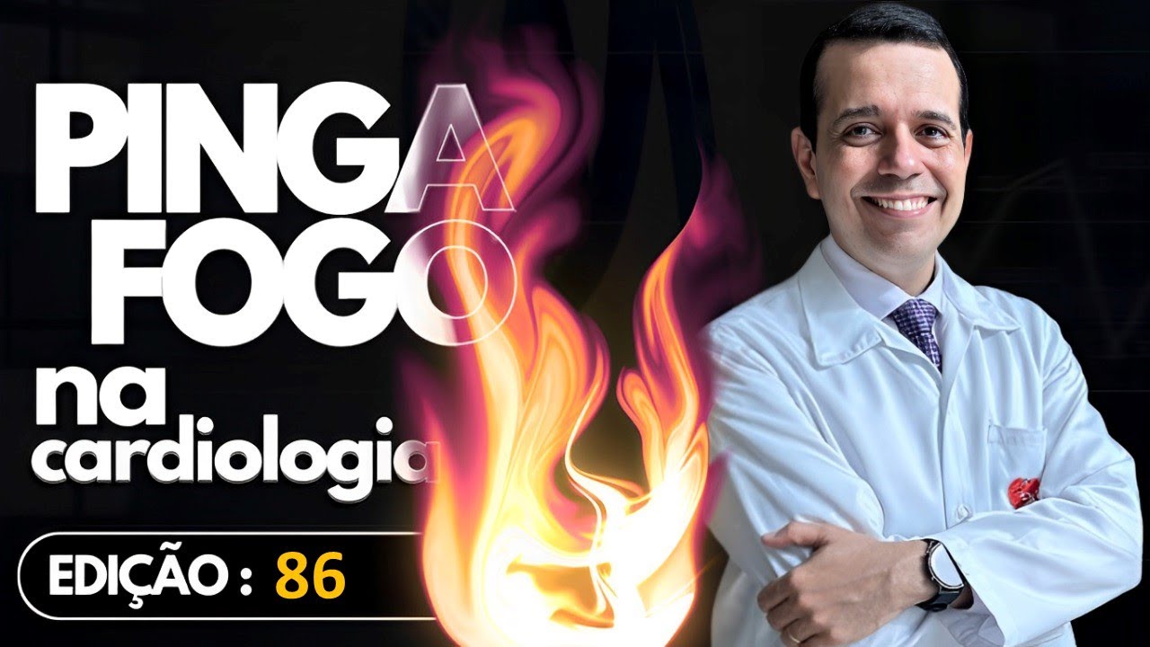 Pinga Fogo na Cardiologia - 86ª Edição. Perguntas e repostas na cardiologia AO VIVO com Dr. Cotta Jr