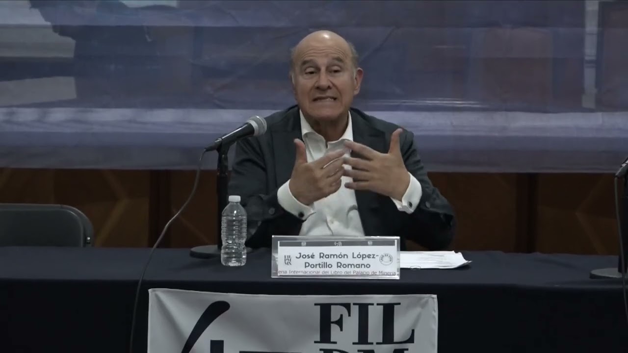Presentación del libro Tres Crisis por Jose Ramón López en FIL Minería 2026.