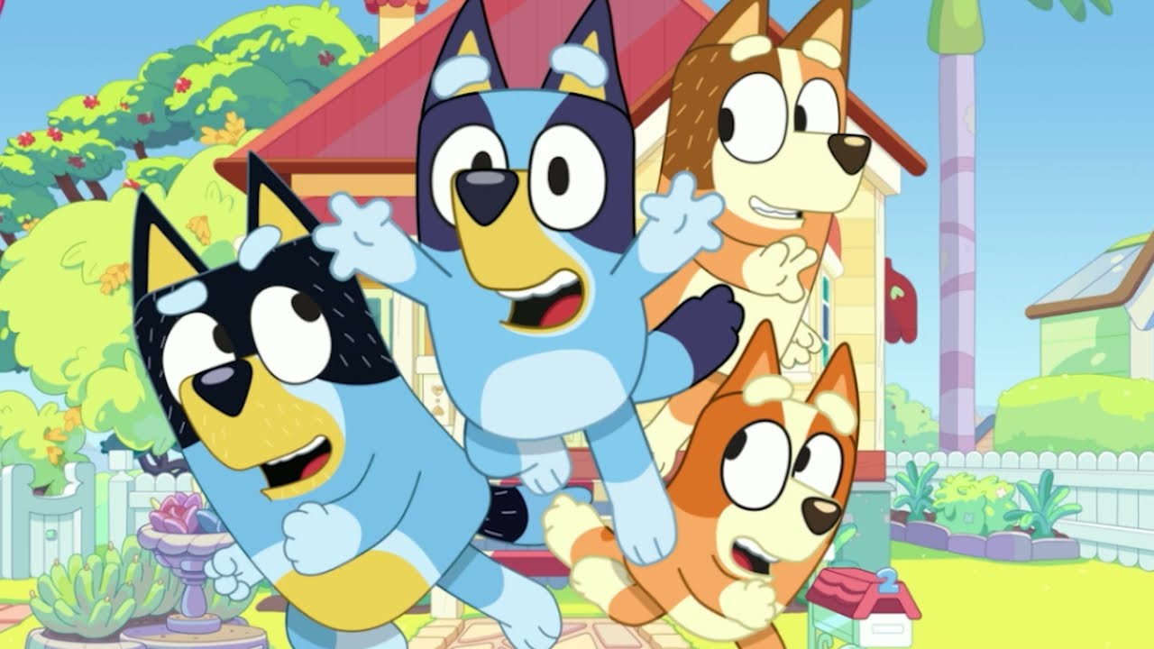JUGANDO a la ACTUALIZACIÓN del VIDEOJUEGO 🎮 BLUEY