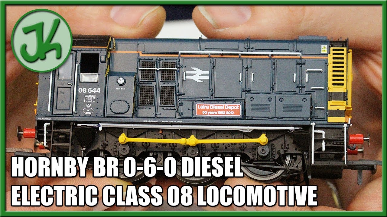 Hornby class 08 diesel Laira Diesel Depot - Unboxing and Review