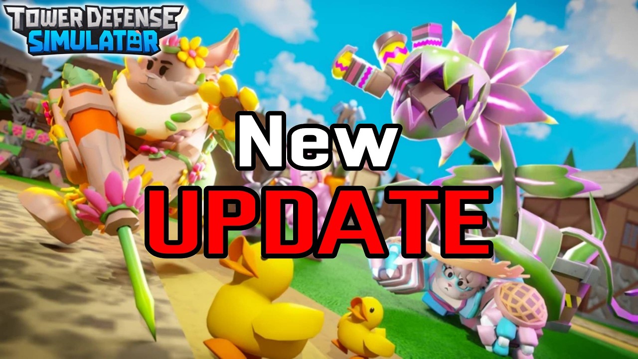 NEW SPRING EVENT OUT SOON! Tower Defense Simulator // BATTLEPASS AND DUCKY REVENGE!! // Come Chill!
