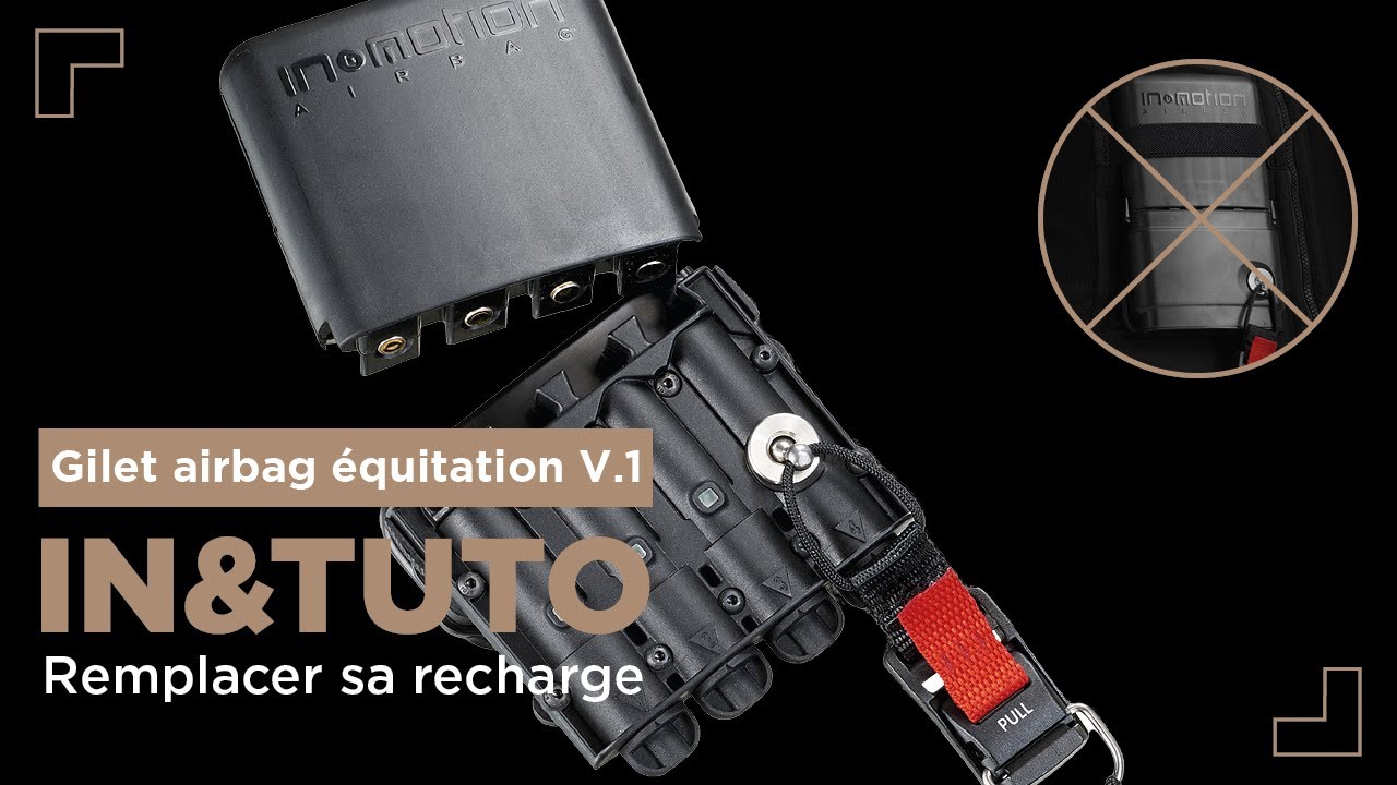 IN&MOTION - HORSE PILOT - COMMENT RECHARGER SON AIRBAG?