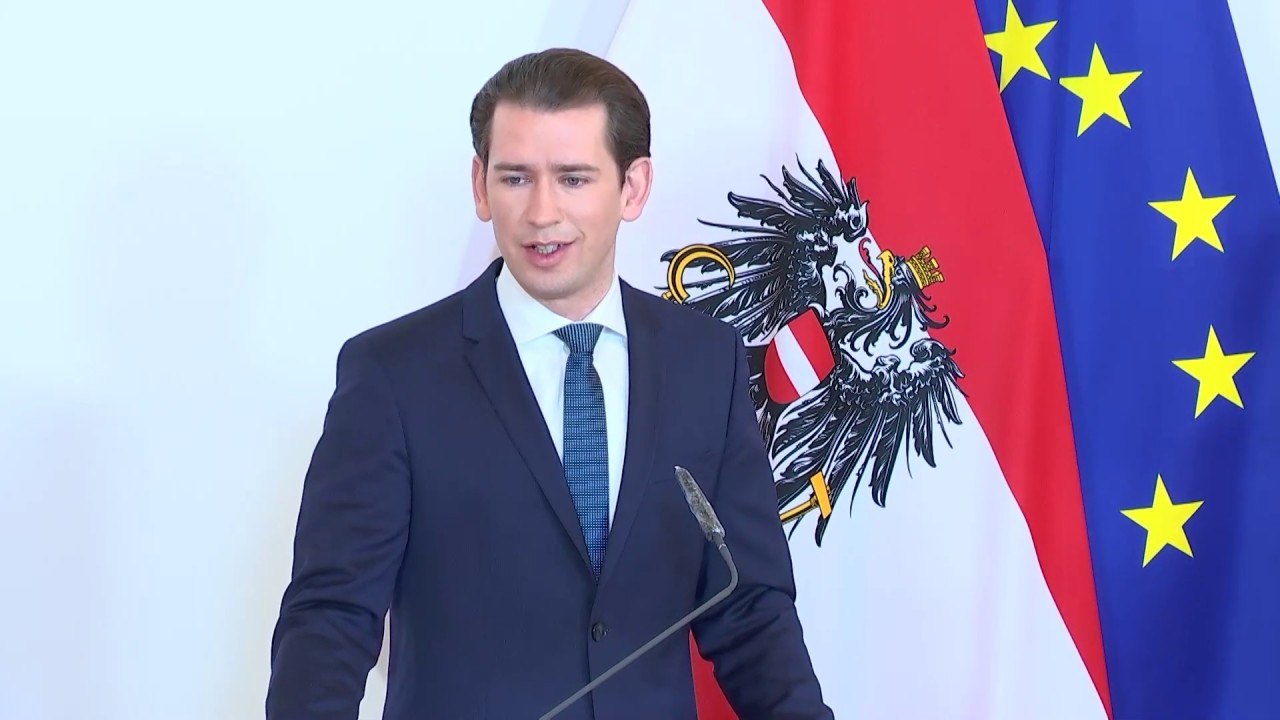 Sebastian Kurz - aktuelle Lageinformation zum Coronavirus am 24. 03. 2020
