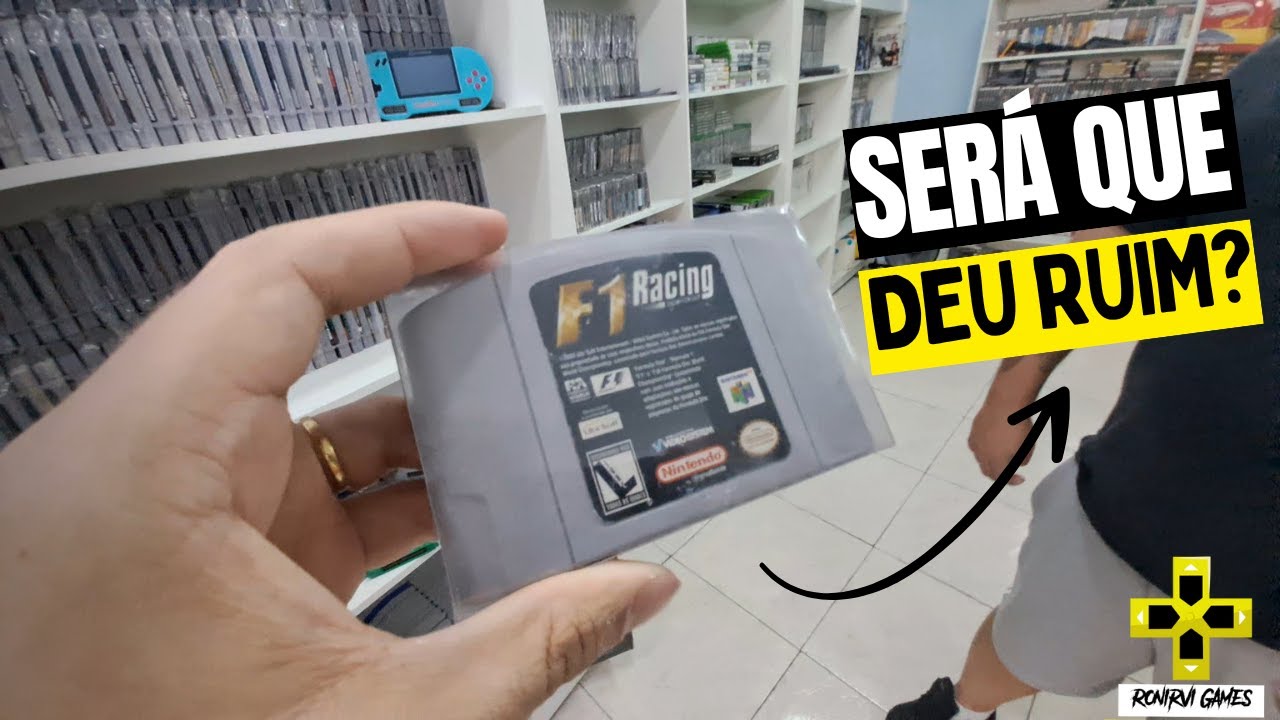 Encontrei uma Loja RECHEADA de GAMES na Zona Sul de São Paulo! | Ronirvi Games