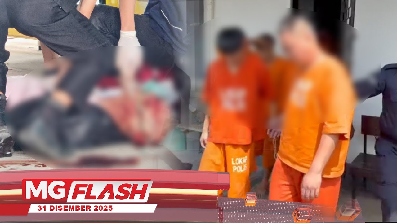 Serangan Kumpulan Bertopeng Guna Parang: Dua Direman 7 Hari 