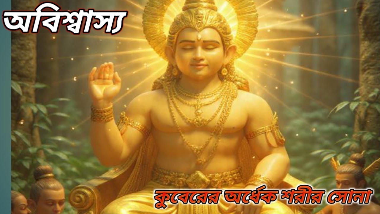 “অবিশ্বাস্য! কুবেরের শরীরের অর্ধেক ছিল সোনা! | Kubera Story in Bangla | ধনের দেবতার জন্ম রহস্য”
