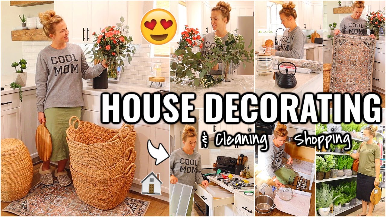 RENOVATION HOUSE DECORATING!!😍 SHOP, DECORATE & CLEAN WITH ME | OUR ARIZONA FIXER UPPER