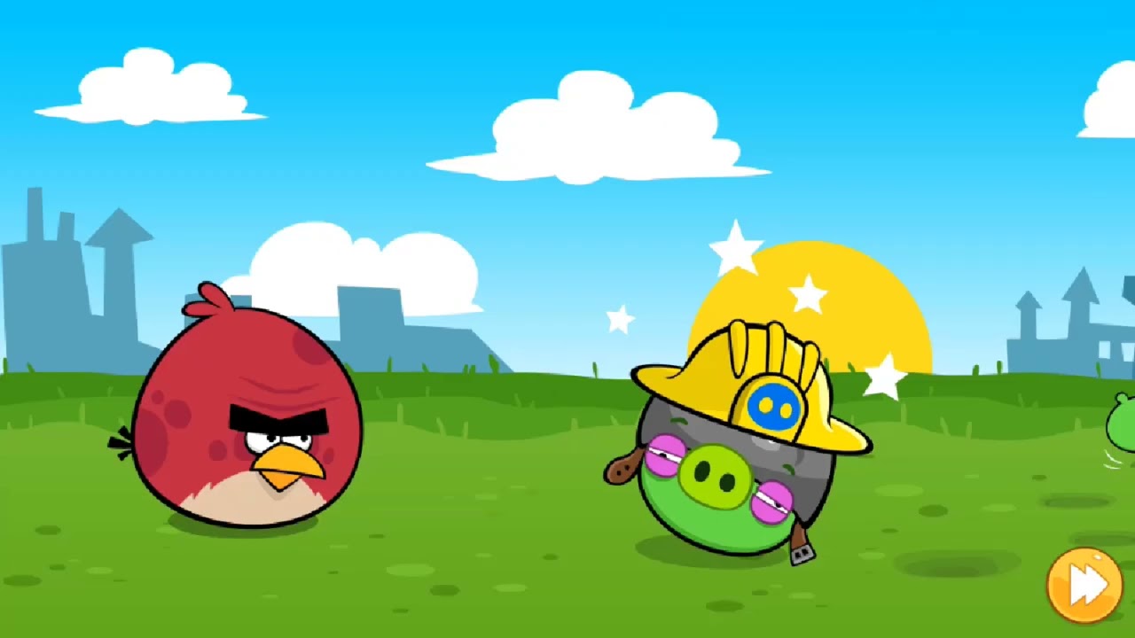 Angry Birds Classic The Big Setup But with OP Shockwave Bomb All levels