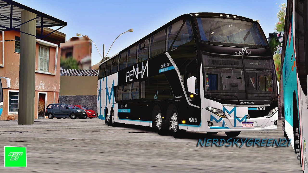 [OMSI 2] Busscar Vissta Buss DD MB O-500RSDD Bluetec 5 +G27/ Penha | Mapa SP Brasil 1.5 - Confort