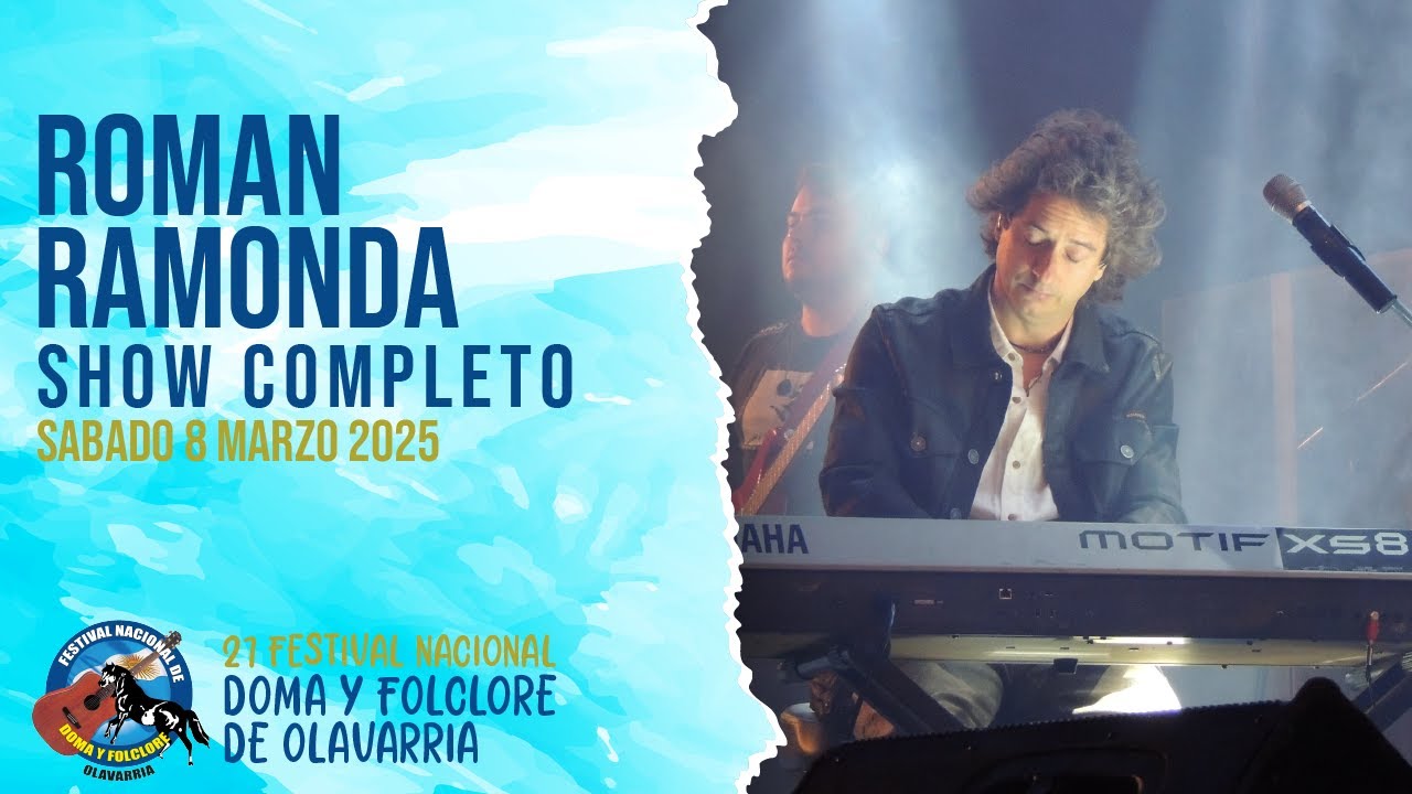 Román Ramonda | Festival de Olavarría 2025 | Sábado 8 de marzo