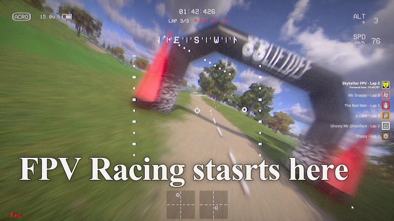 First flight in Liftoff: Beginner FPV racing that feels good