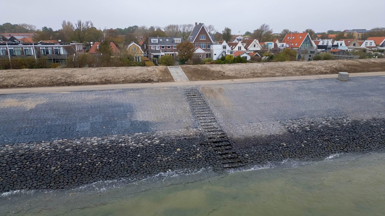 Vlieland wil niet nog een dorp kwijtraken aan de zee: 