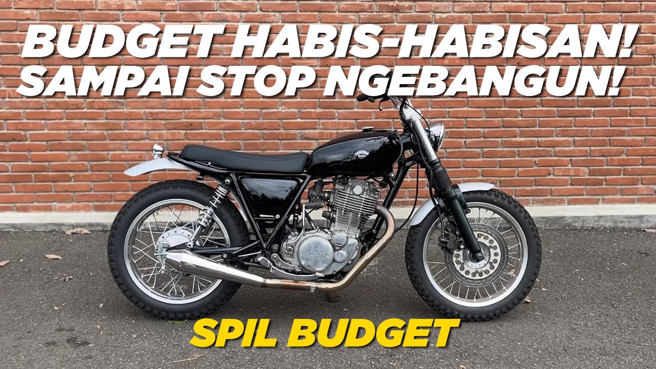 TOTAL BUDGET CUSTOM SCRAMBLER - SPIL BUDGET! -Custom Vlog