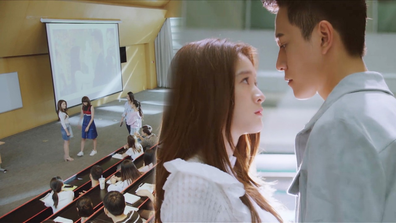 🎈【MOVIE】女孩被同學羞辱，霸總當眾護妻：“她是我女朋友！” #好看中国电视剧 #爱情 #泡沫之夏