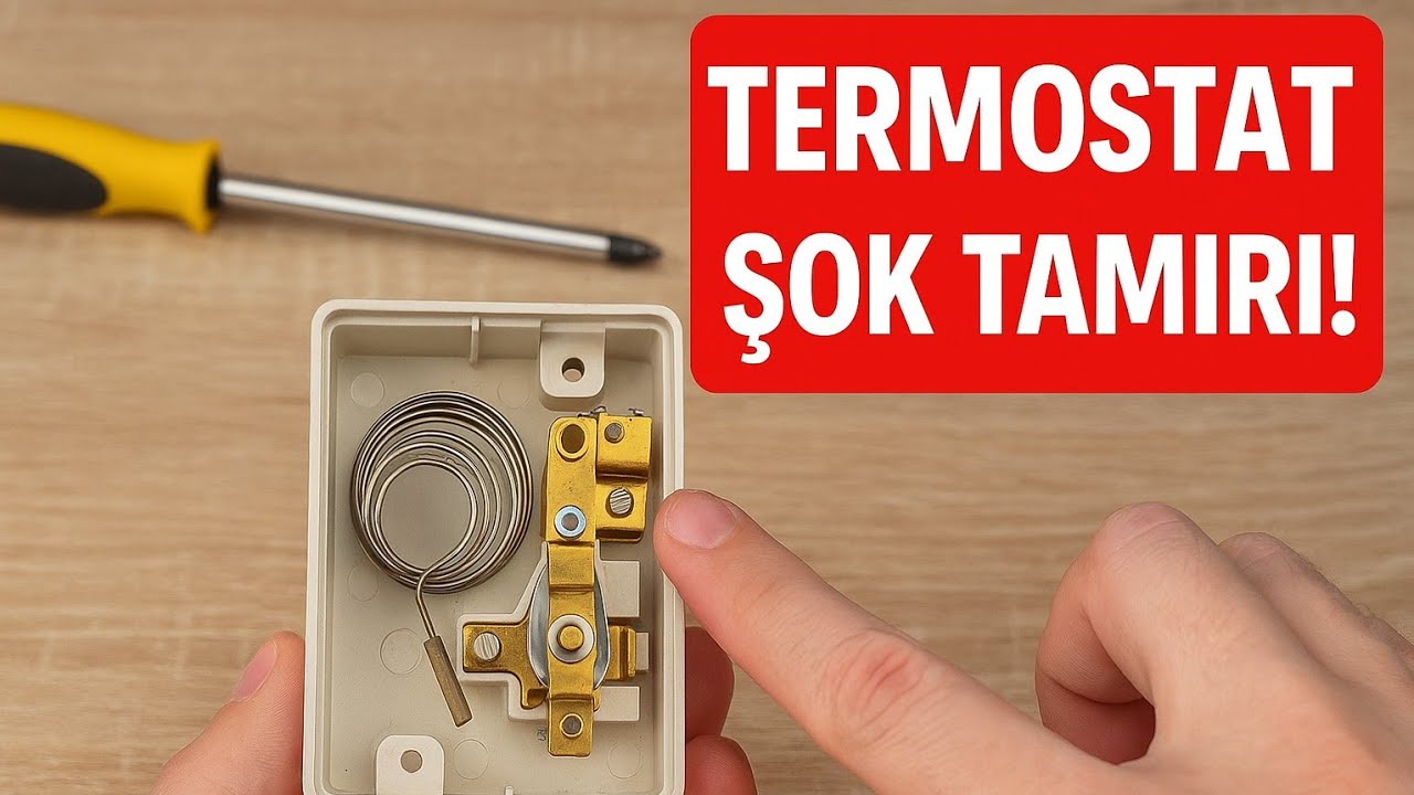 Termostat Arızasını 5 Dakikada Tamir Ettim. DIY Tamir Rehberi!