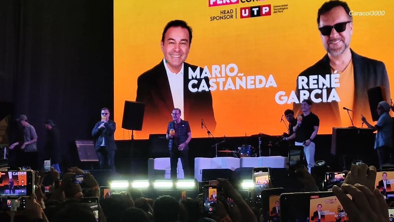 Mario Castañeda y René García en Perú Comic Con 2025