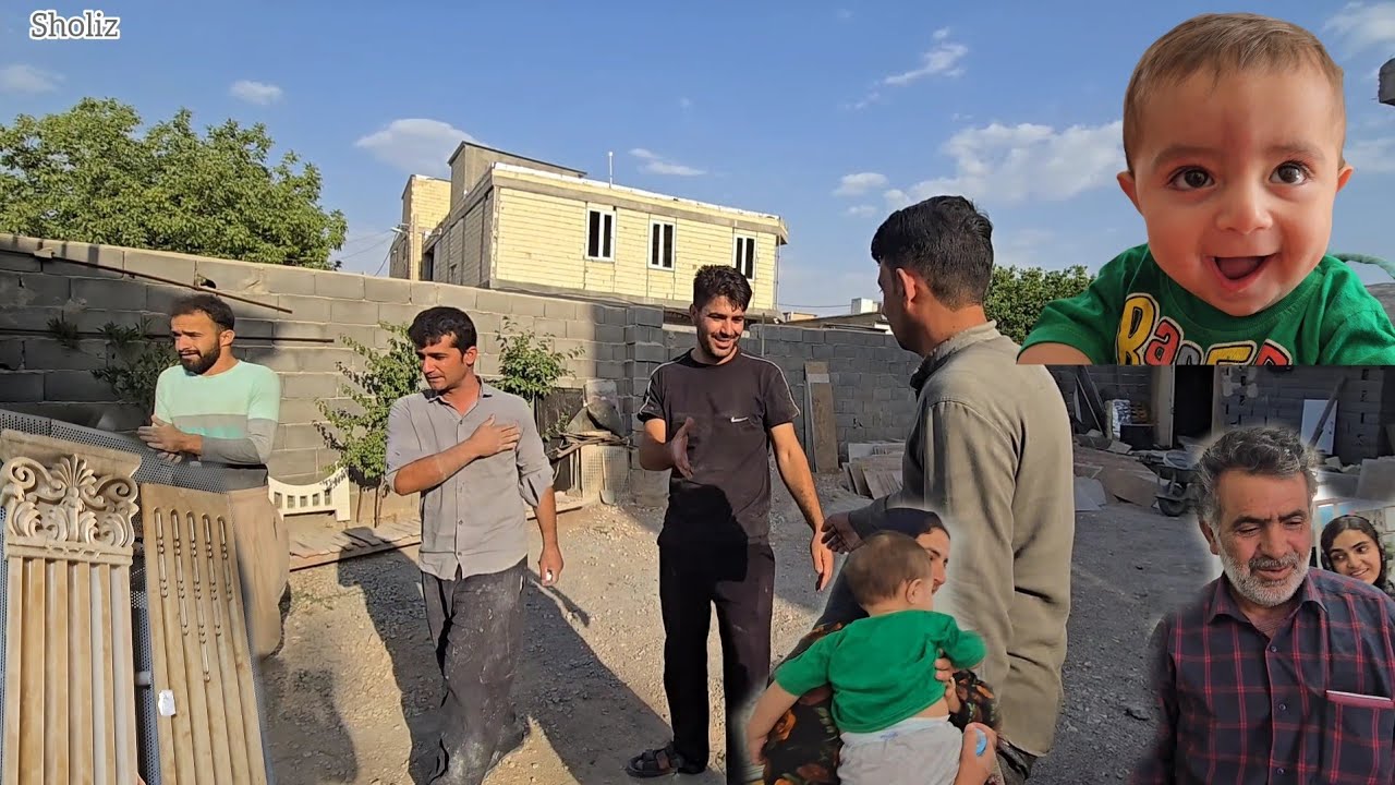 Rural Life Challenge 🌄 Unloading Building Stones & Finishing Our Dream Home Tiles! 🧱✨