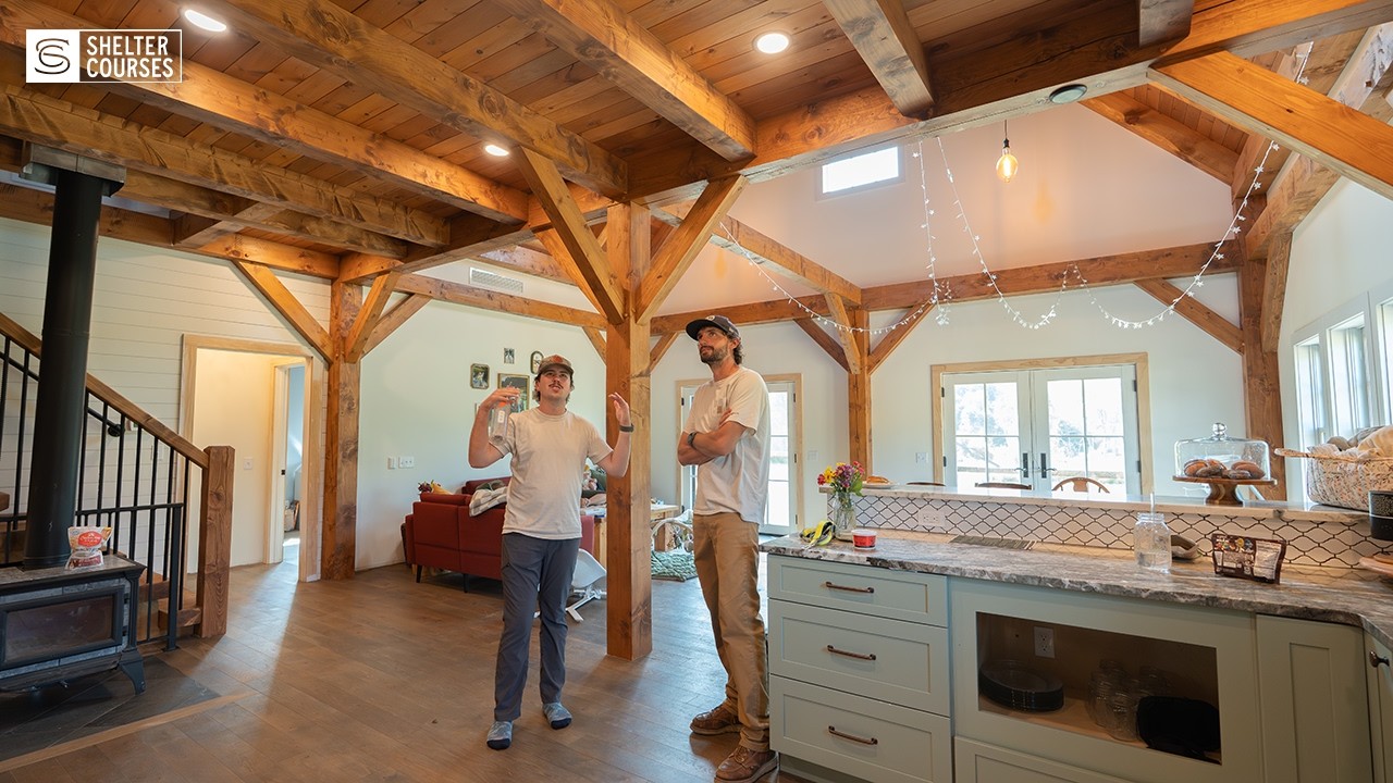 He Built His Family a Timber Frame Home by Hand | Urge to Build