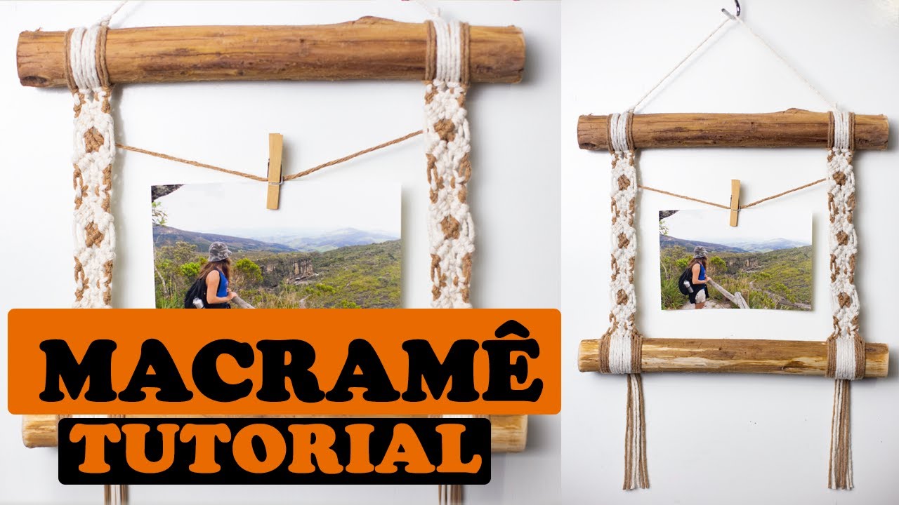 MACRAMÊ PASSO A PASSO | DECORAÇÃO BOHO | TUTORIAL DE MACRAMÊ  |#macrame #macrameparainiciantes