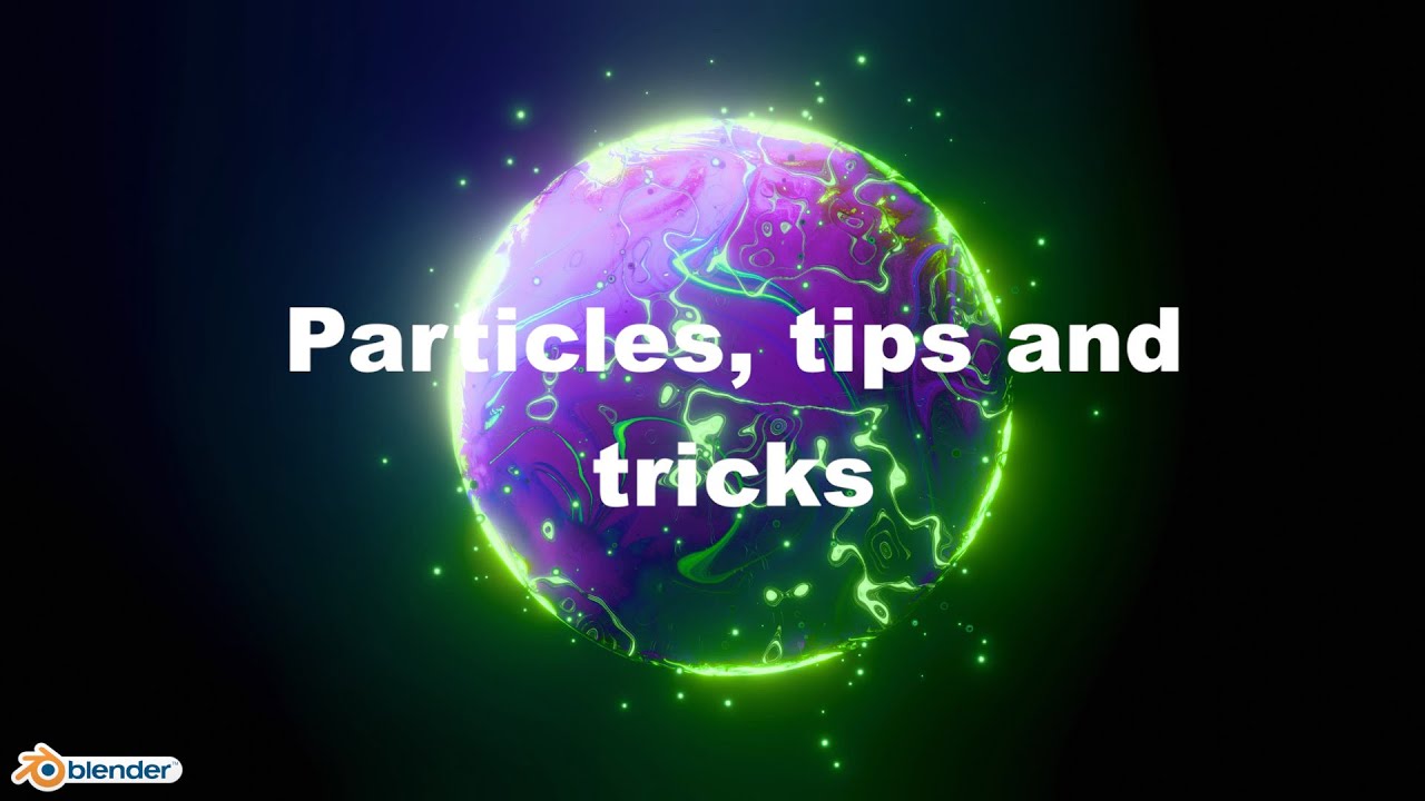 Planet Particle System in Blender/ Tips and Tricks/Blender Tutorial