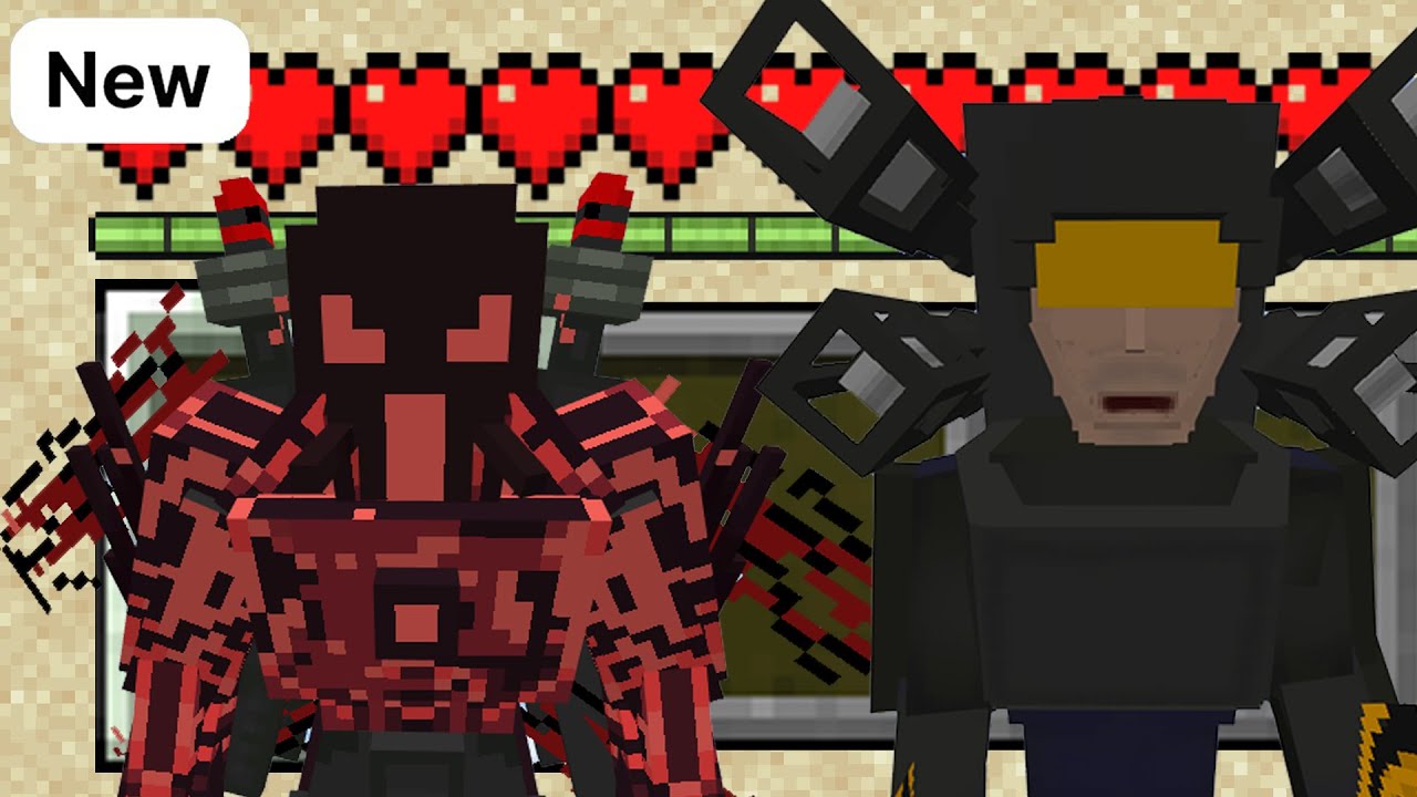 Minecraft PE : FORBIDDEN SKIBIDI TOILET MOD in Minecraft Pocket Edition