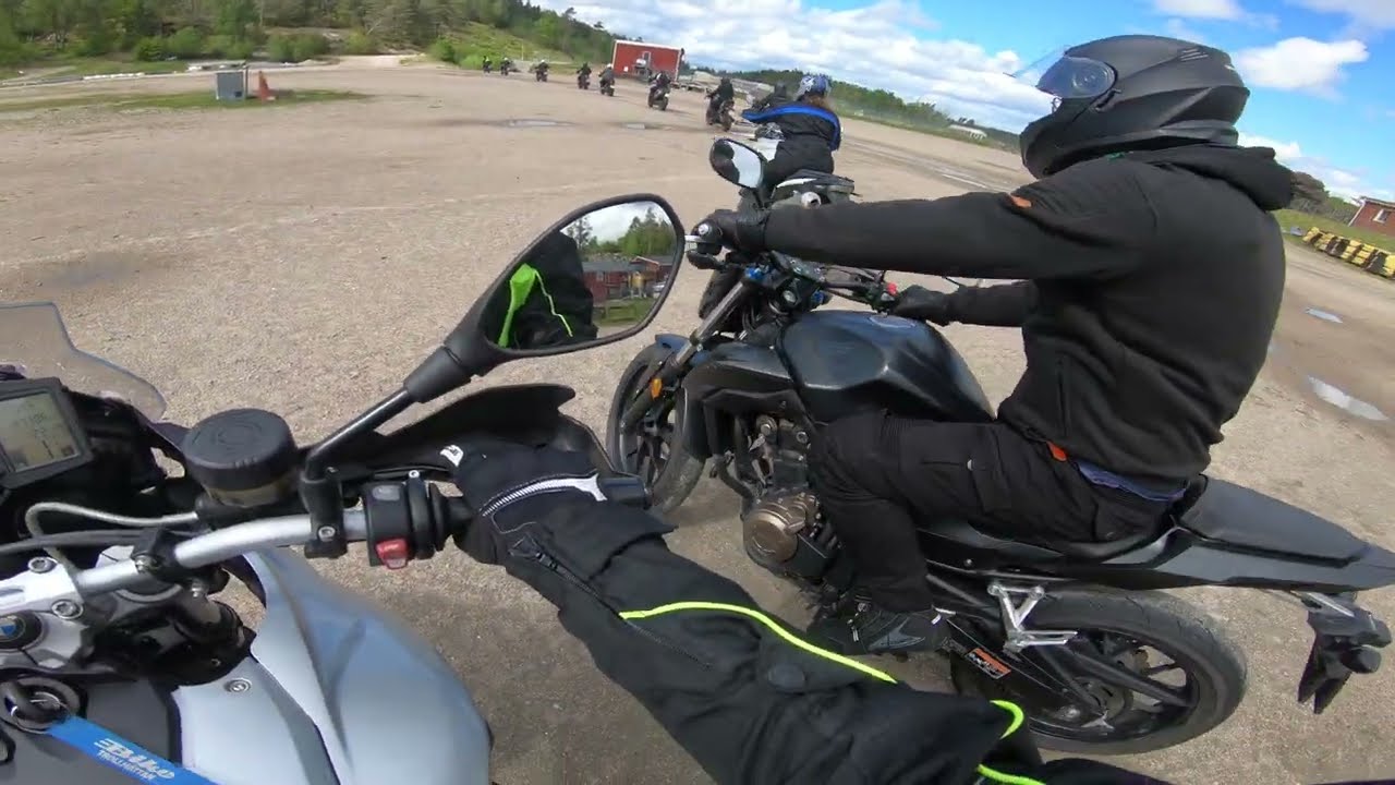 Tung motorcykel risk tvåan