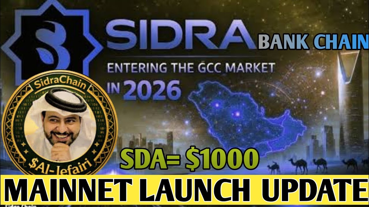 SIDRA BANK CHAIN JUST CONFIRMED A LISTING DATE! BUT WATCH THIS BEFORE YOU GET TOO EXCITED🚀🌙💸