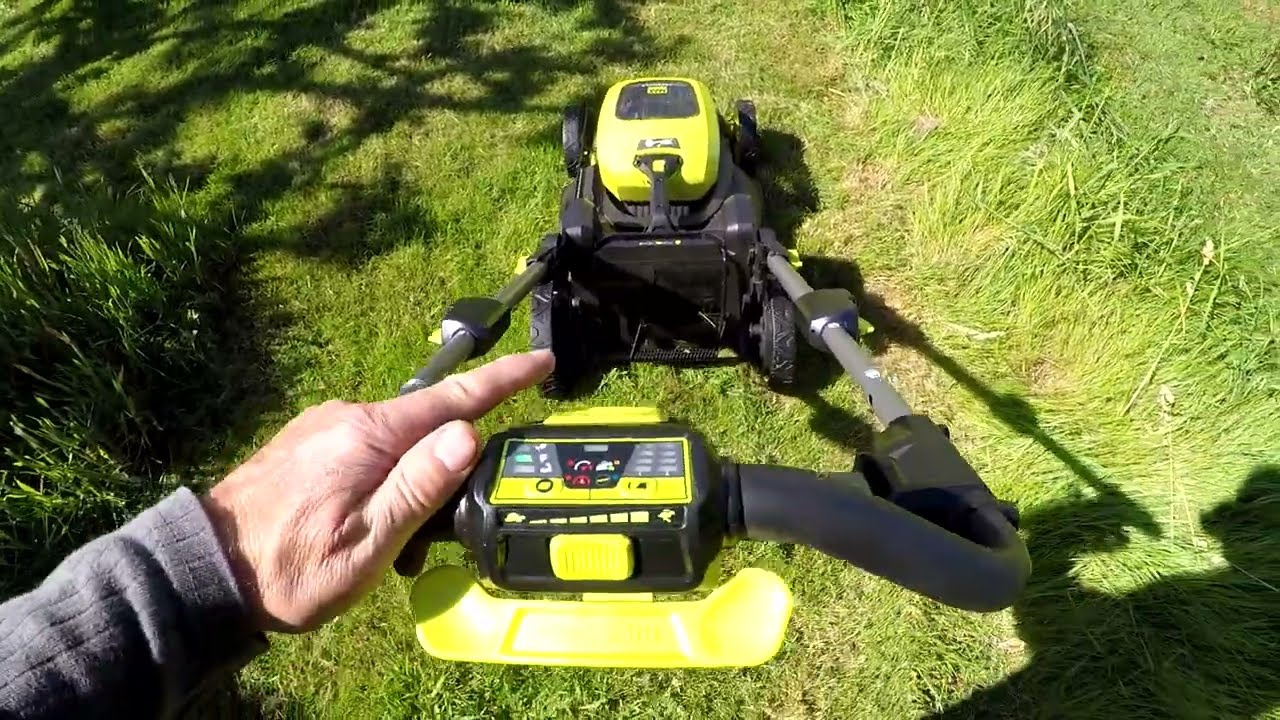 Test batterie tondeuse Ryobi 36 V