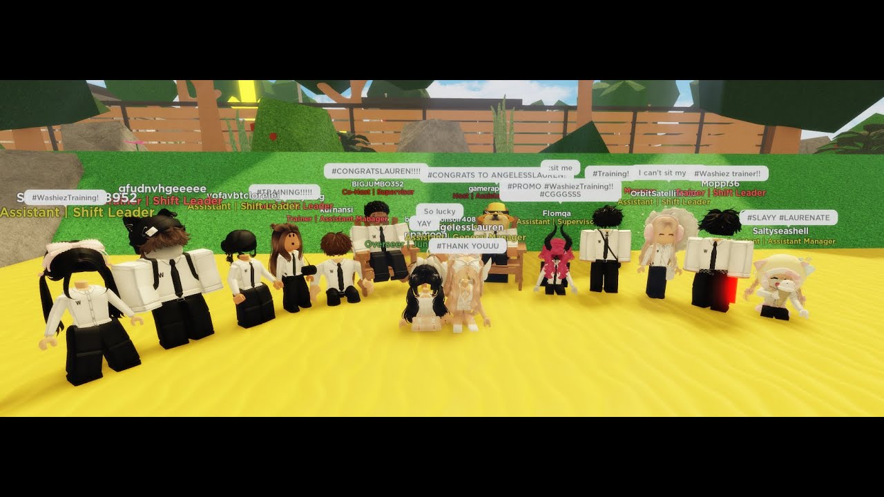 🌟 Getting promoted to General Manager in Washiez! 🥰