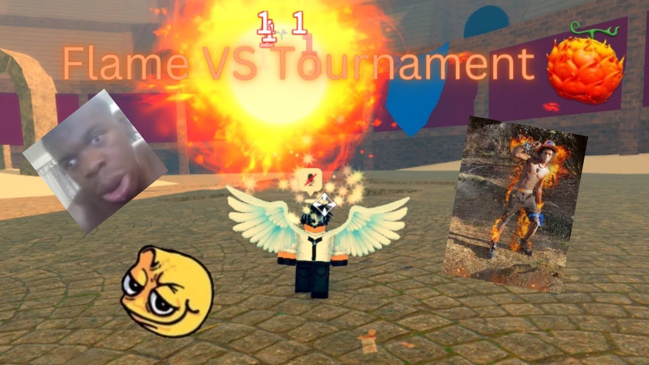 [Fruit Battlegrounds] Using Flame in Tournament!