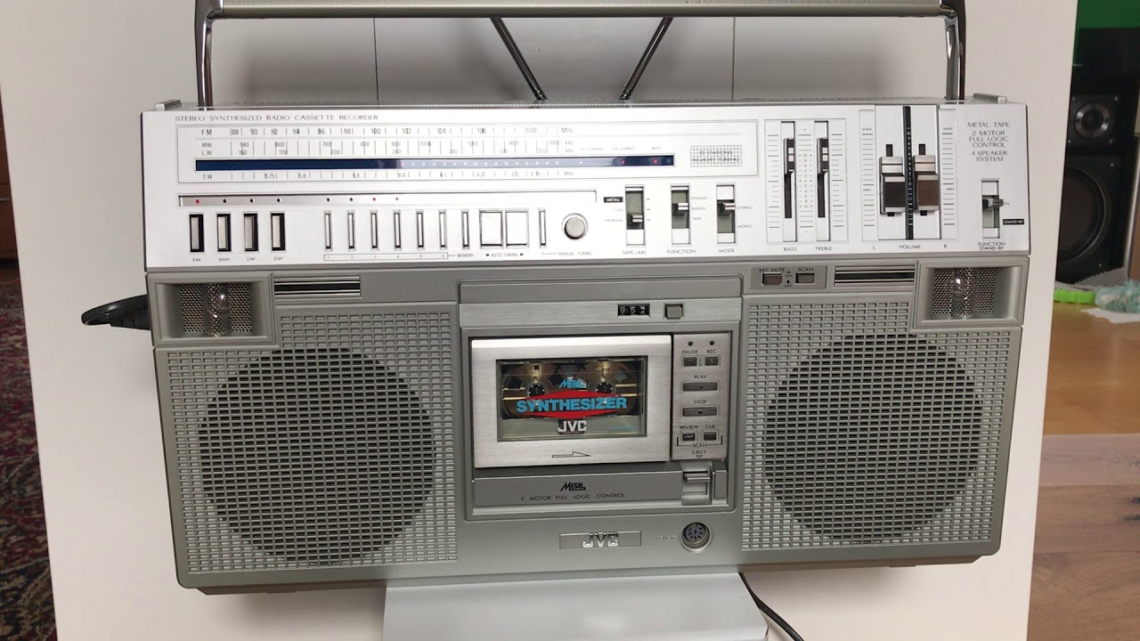 JVC RC M80 L Ghettoblaster stereo Boombox