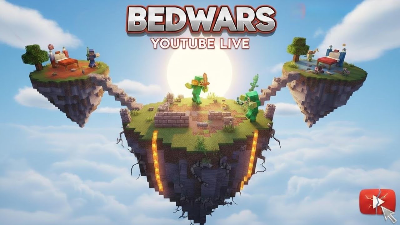 LIVE BEDWARS with @holler.minecraft