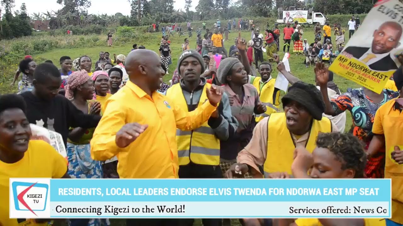 Residents, Local Leaders Endorse Elvis Twenda for Ndorwa East MP Seat.