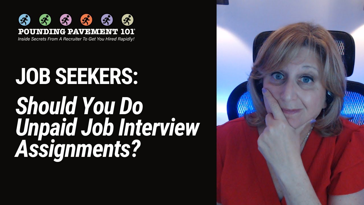 Should you do unpaid take home job interview assignments?