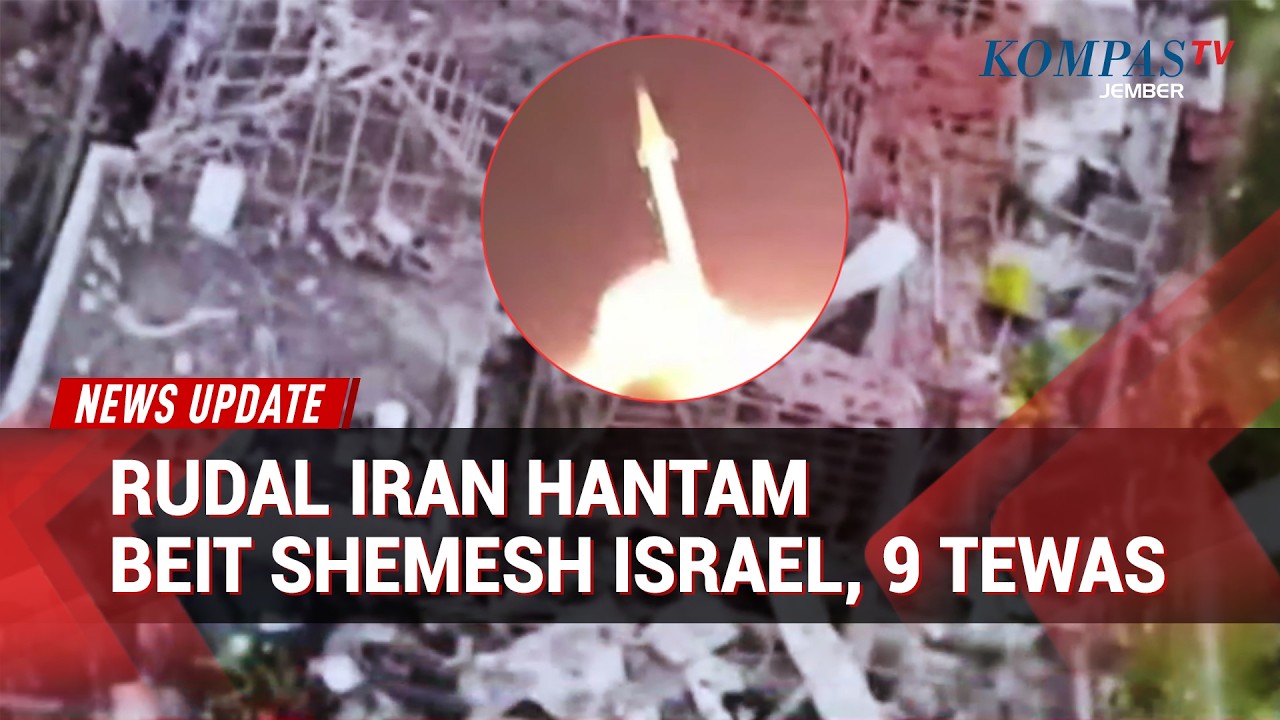 Masih Panas! Rudal Iran Hantam Beit Shemesh, 9 Warga Israel Tewas