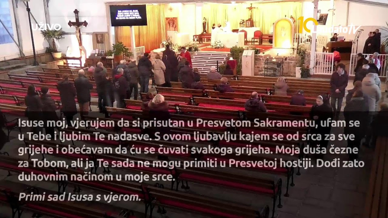 [UŽIVO] Sveta Misa, Svetište Majke Boźje Remetske