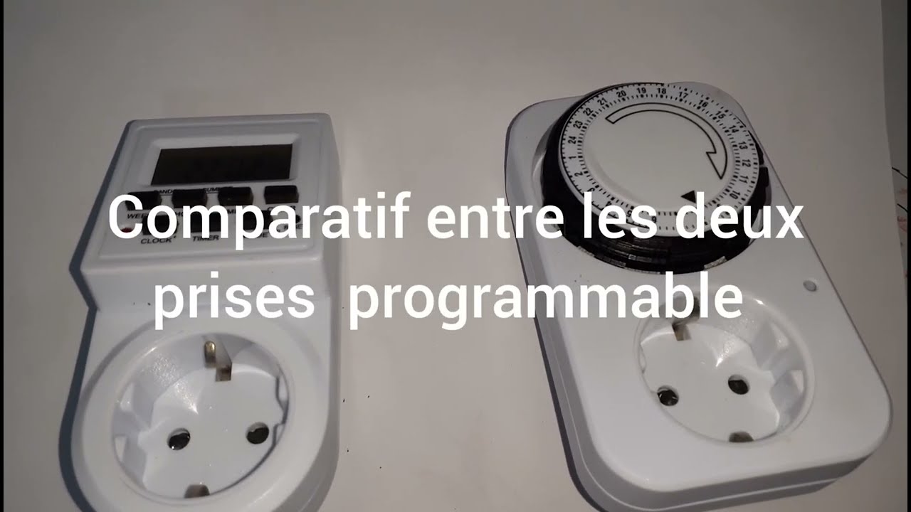 Comparatif : Prise Programmable Mécanique VS Électronique – Lequel Choisir ?