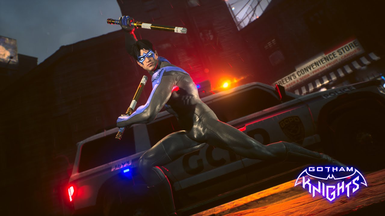 Gotham Knights Knightwatch Nightwing Gameplay