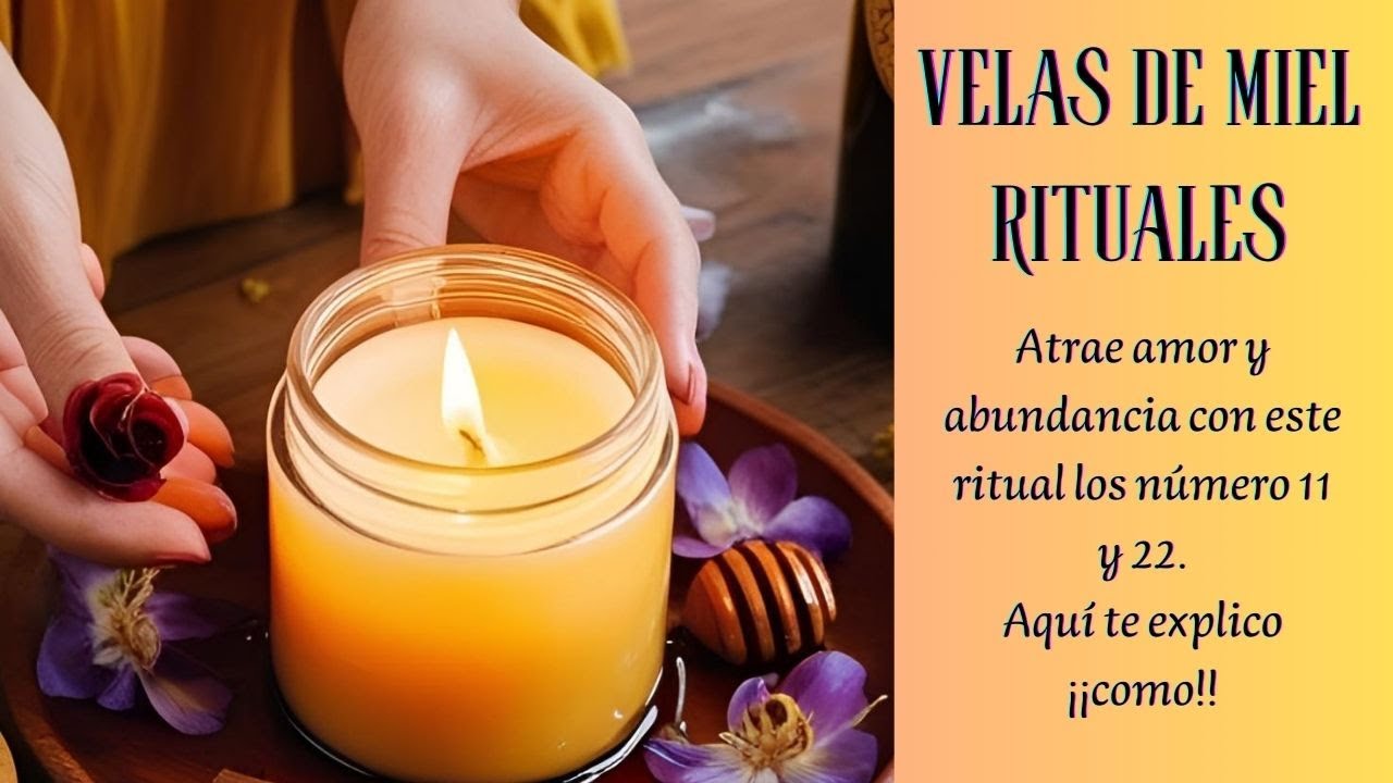 Atrae lo Que Deseas con Este Poderoso Ritual de Vela de Miel 🕯✨ ¡Magia Real!