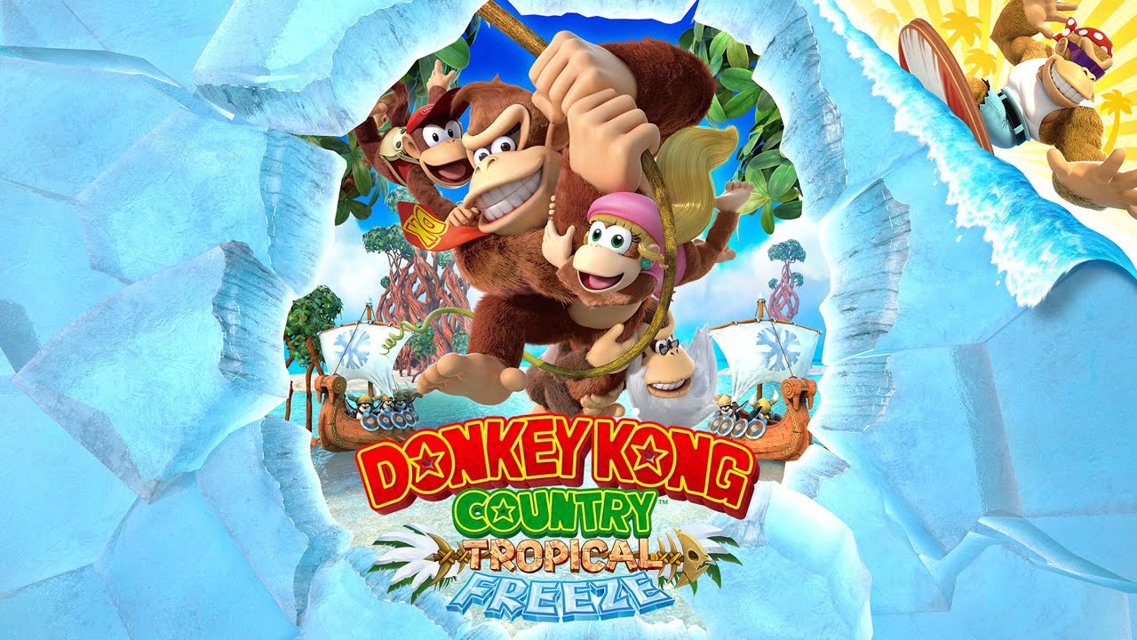 Donkey Kong Country: Tropical Freeze 🍌 4-A Tótems traicioneros 🍌 Piezas y Letras 🍌 Salida Secreta