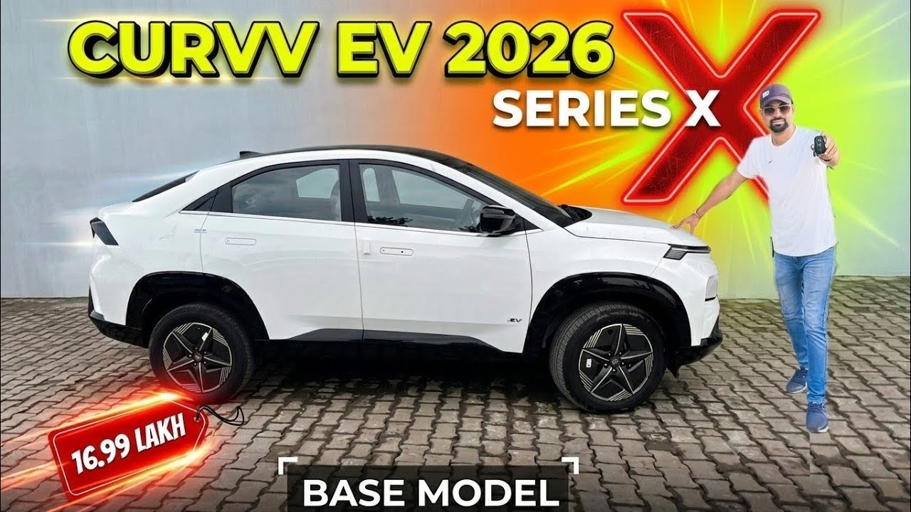 Tata Curvv EV Series X 🔥 Accomplished 55 Base Model | Features & Price Detailed Review