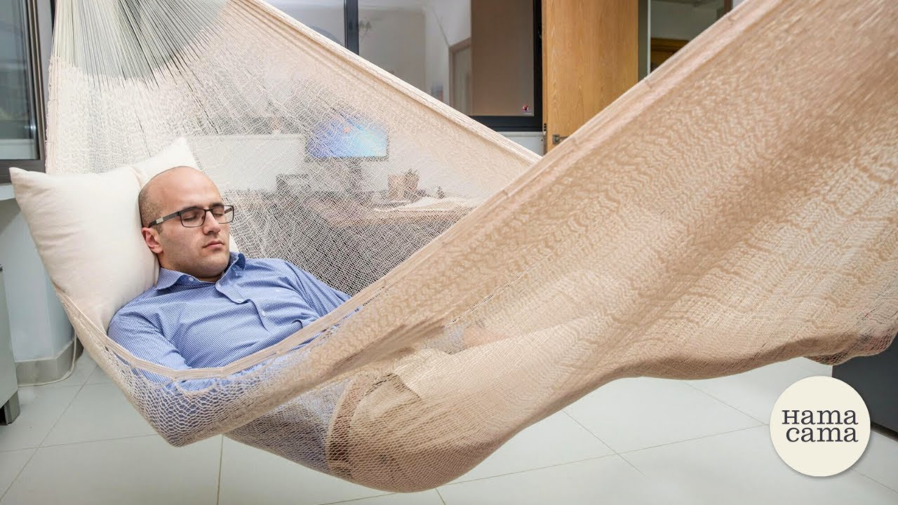 Hamacama Classic: Power Napping Hängematte fürs Büro