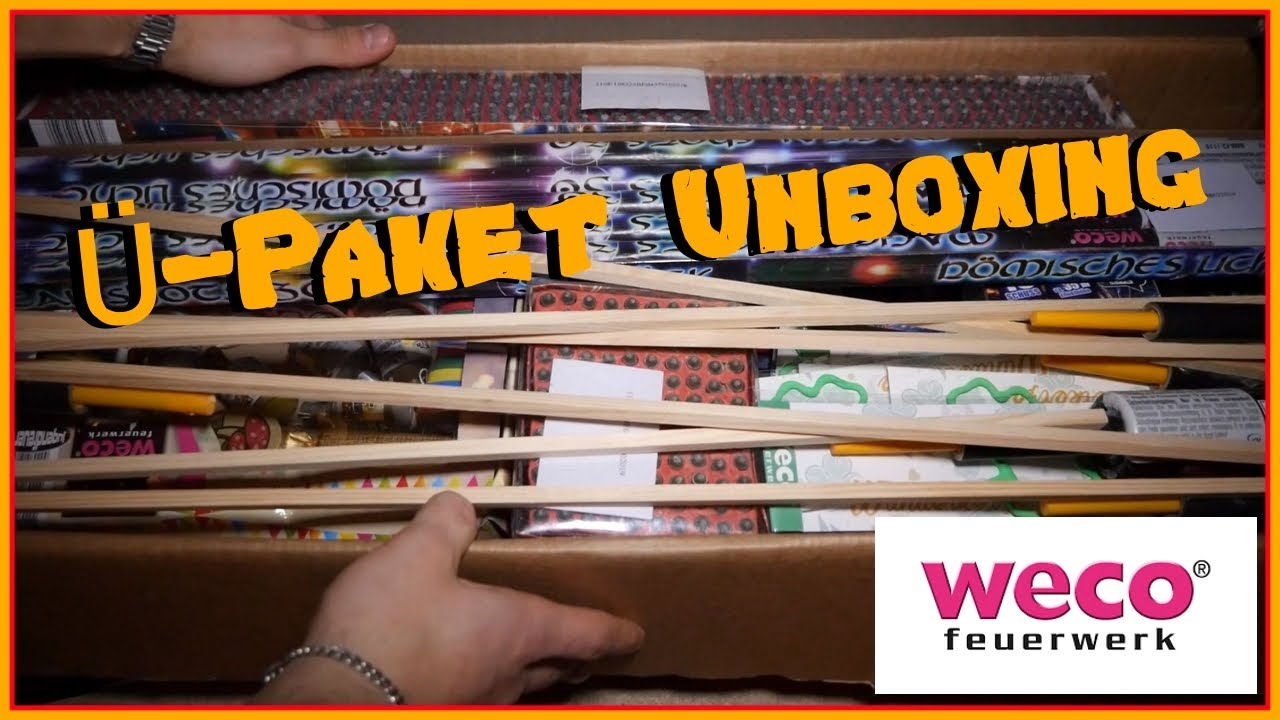 Unboxing vom Weco Überraschungspaket 💥 | GreatFireworks