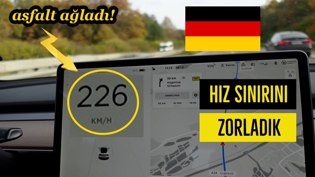HIZ SINIRI OLMAYAN ALMAN OTOBANLARINI DENEDİK - Kuzey Almanya'nın İzinde: Schwerin