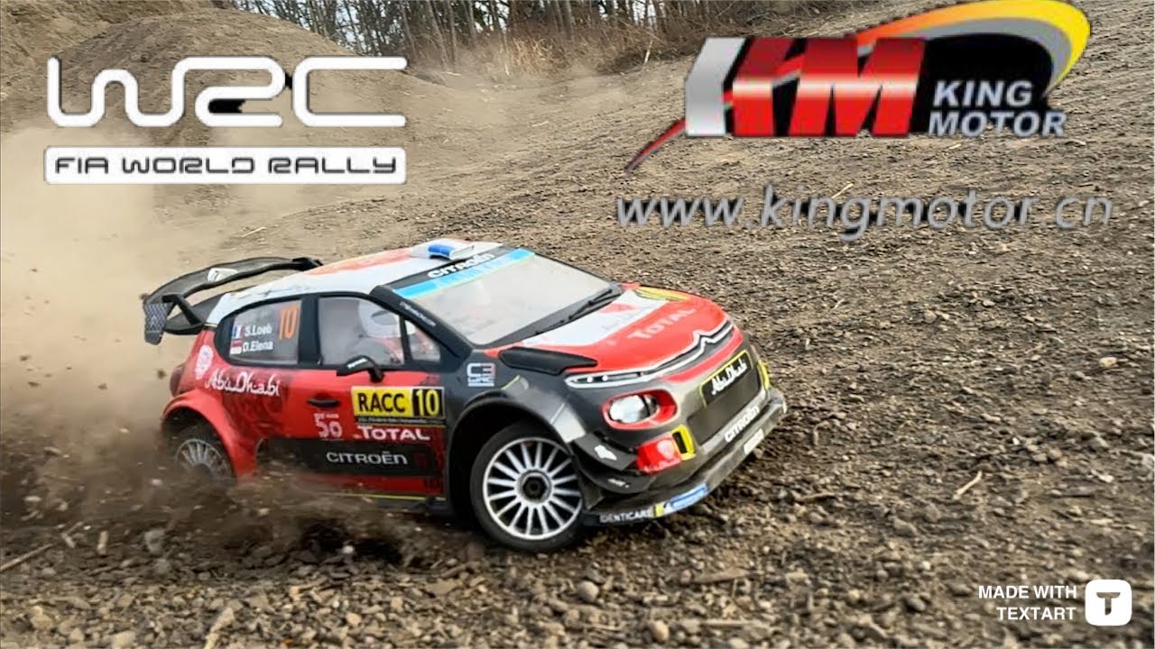 King Motor 1/7 WRC Rallycross electric. Wow!