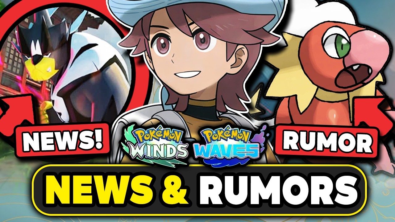НОВОСТИ POKEMON! СЛУХИ О ТРЕТЬЕМ ЛЕГЕНДАРНОМ ПОКЕМОНЕ В WINDS & WAVES! ВОЗВРАЩЕНИЕ ПОКЕМОНОВ В ОБ...