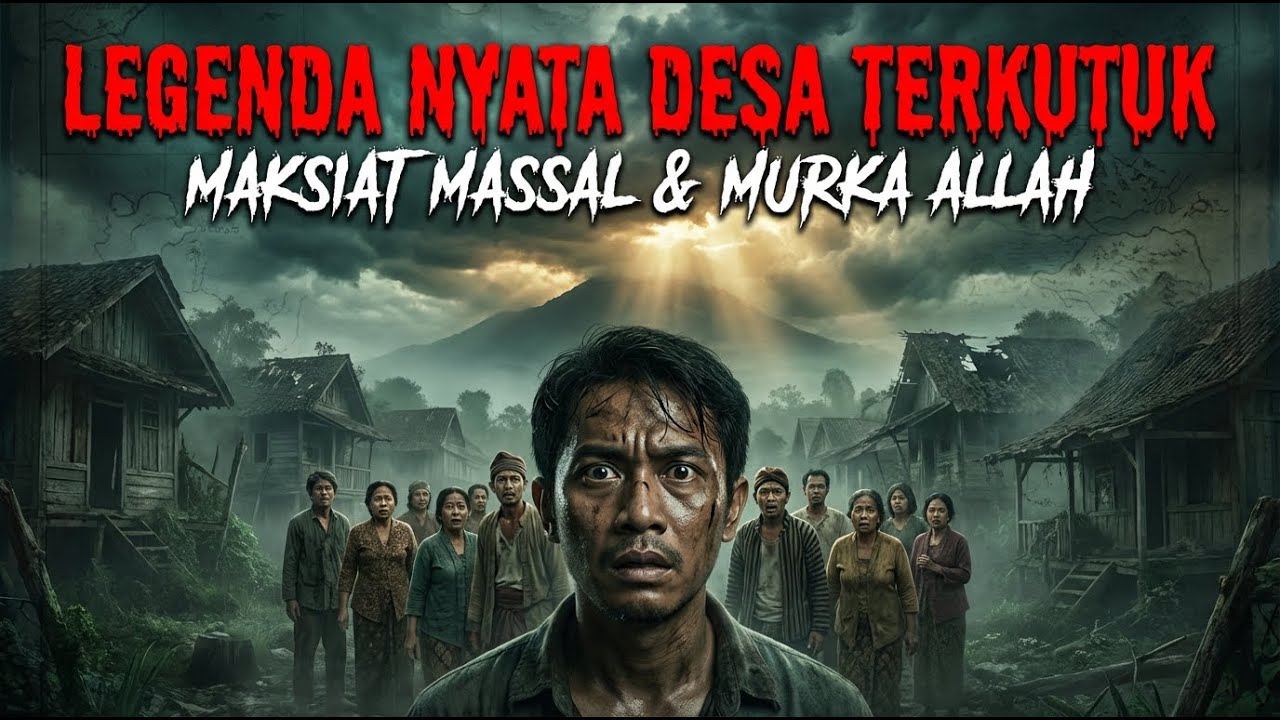LEGENDA NYATA DESA TERKUTUK | MAKSIAT MASSAL & MURKA ALLAH | KISAH PALING MENGGUNCANG IMAN