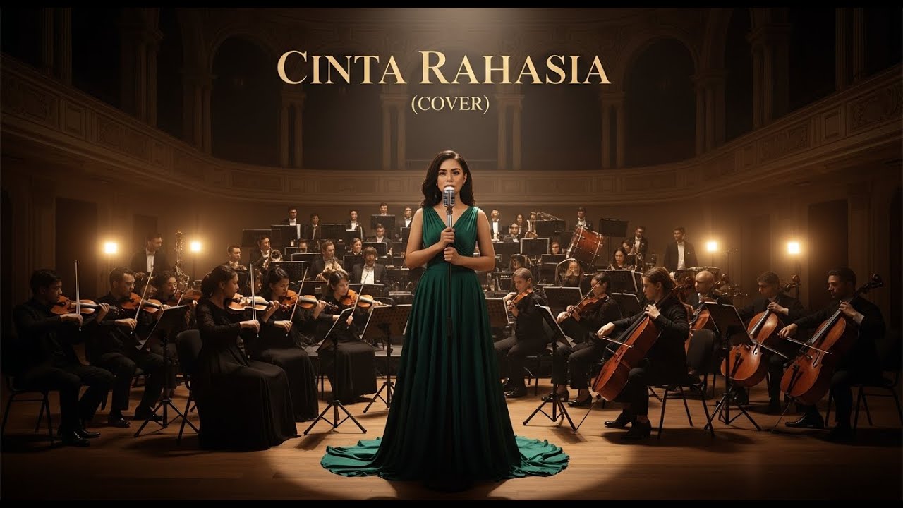 Cinta Rahasia - Elvy Sukaesih | Symphony Orchestra Cover | Lyric Video by REX Entertainment